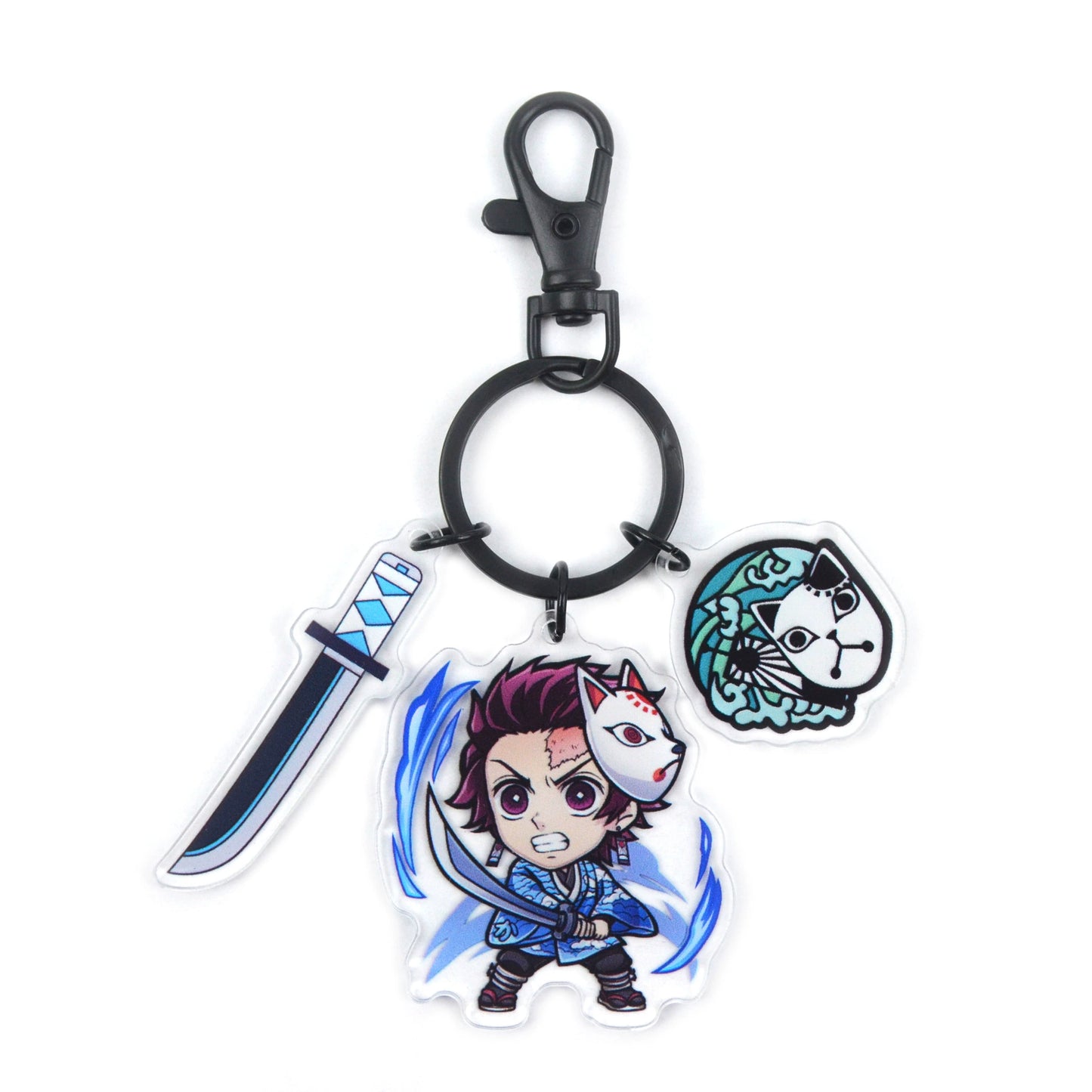 Kimetsu No Yaiba Ghost Killing Acrylic Keychain Anime Peripheral Secondary Dimension Hanging Piece Pendant Standee