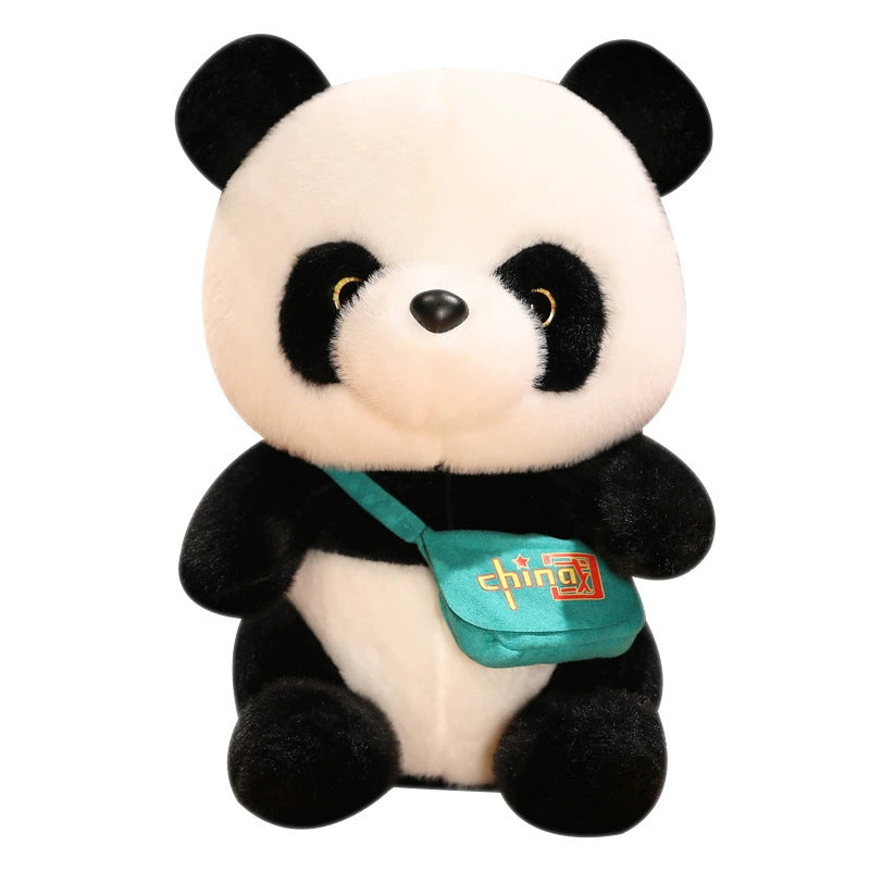 National Treasure Giant Panda Doll Plush Toys New Sichuan Tourist Souvenir Doll Lesser Panda Ragdoll