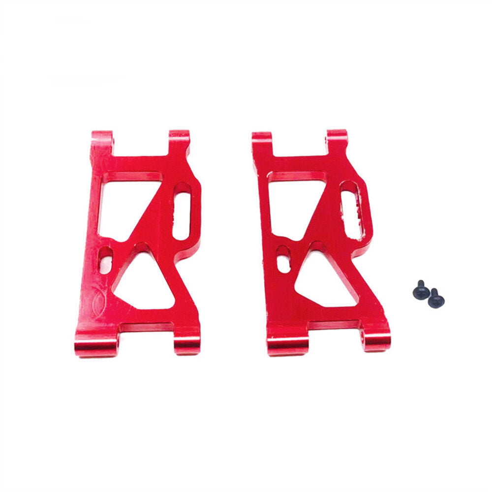 Wltoys 144001 1/14 Upgrade Metal RC Car Parts Swing Arm C Seat Connector Steering Cup Rear Wheel Seat Rod Gear Red