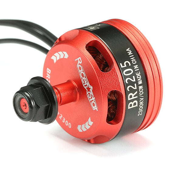 Racerstar Racing Edition 2205 BR2205 2300KV 2-4S Brushless Motor Red for 220 250 RC Drone FPV Racing