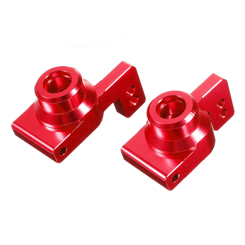 Wltoys 144001 1/14 Upgrade Metal RC Car Parts Swing Arm C Seat Connector Steering Cup Rear Wheel Seat Rod Gear Red