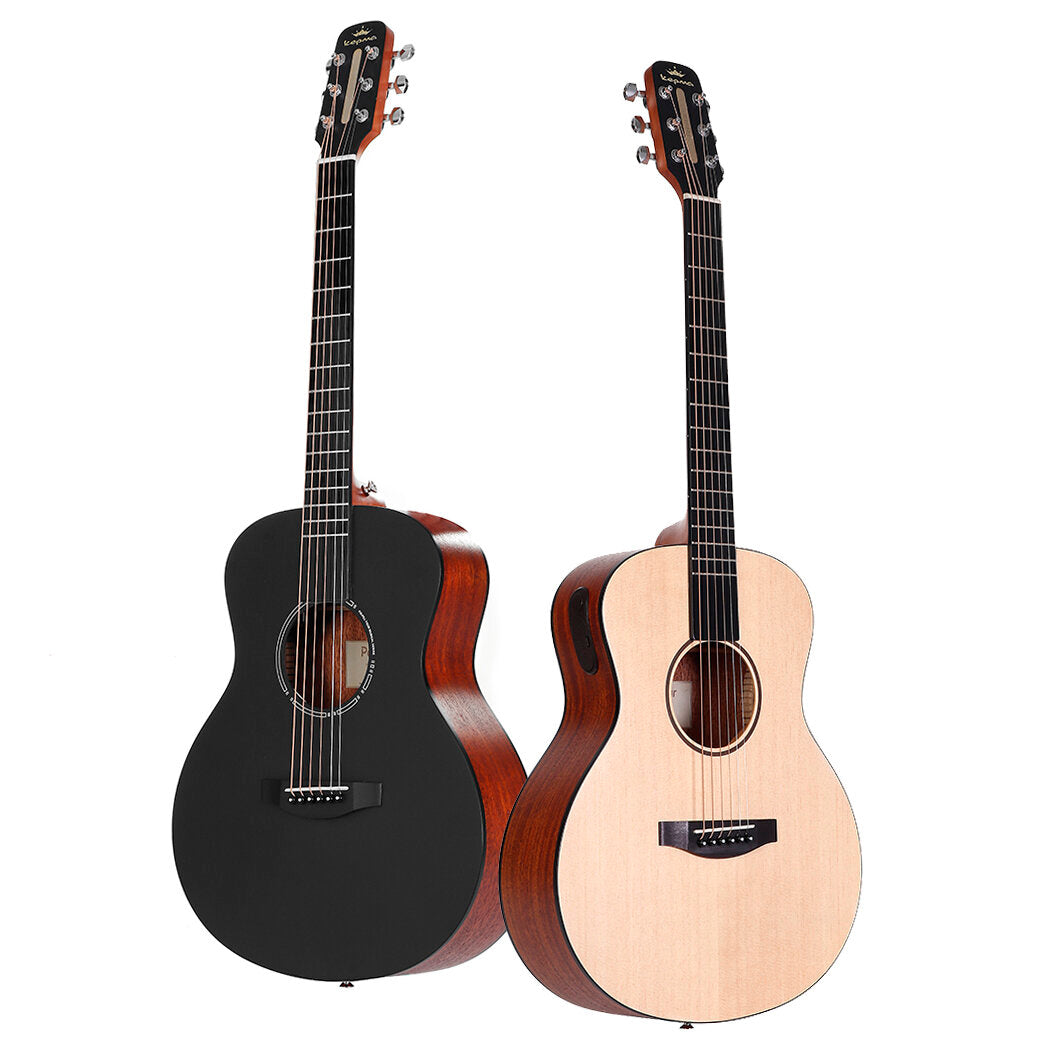 Poputar T1 36 Inch LED Smart Guitar Guitare App BT5.0 Spruce Mahogany Acoustic Guitar Guitarra Musical Instruments With Bag