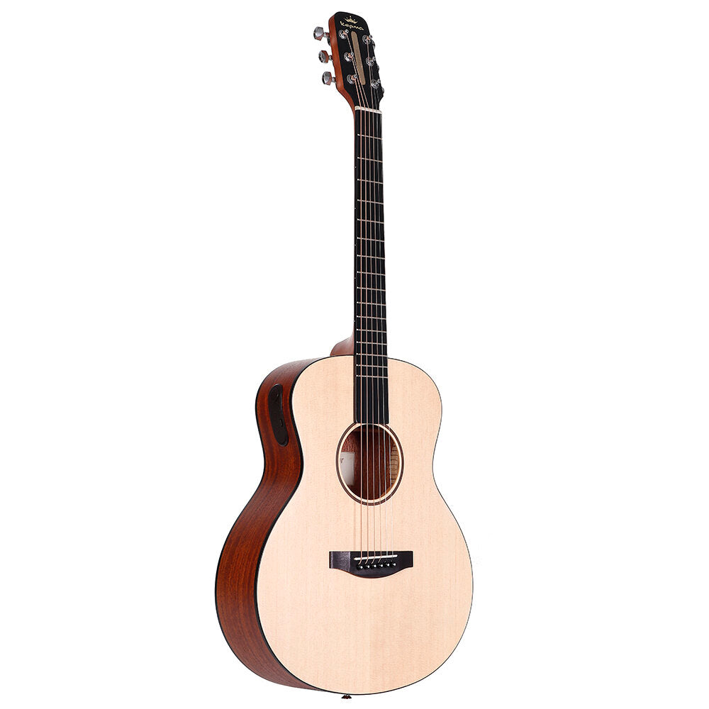 Poputar T1 36 Inch LED Smart Guitar Guitare App BT5.0 Spruce Mahogany Acoustic Guitar Guitarra Musical Instruments With Bag