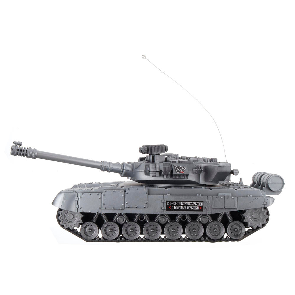 XJ13 4CH 2.4G RC Tank Car Vehicle With Music Light Children Toy