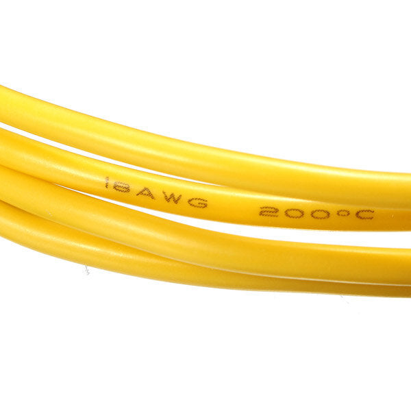 Yellow 1M 8/10/12/14/16/18/20/22/24/26/28/30 AWG Silicone Wire SR Wire