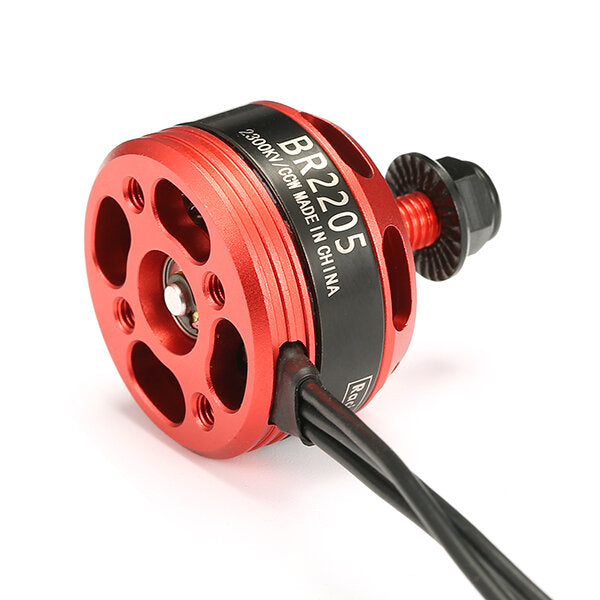 Racerstar Racing Edition 2205 BR2205 2300KV 2-4S Brushless Motor Red for 220 250 RC Drone FPV Racing