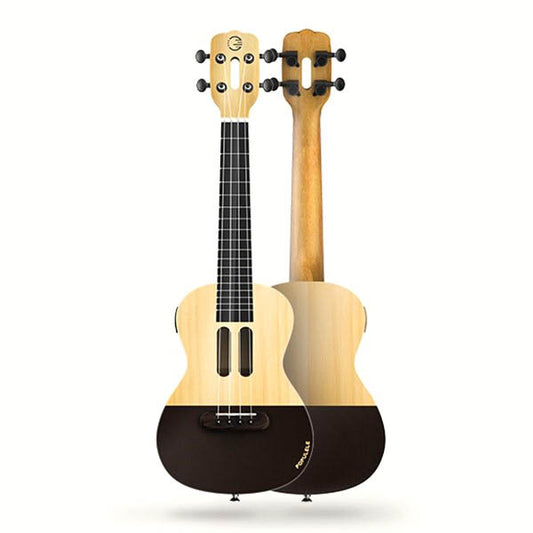 Populele U1 23 Inch 4 String Smart Ukulele with APP Controlled LED Light Bluetooth Connect  Gift