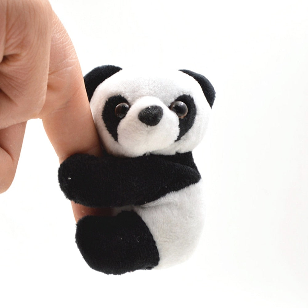 1 Pcs Creative Plush Panda Clip Hug Small Stuffed Animal Doll Toy Curtain Clip Bookmark Notes Souvenir Toys For Children