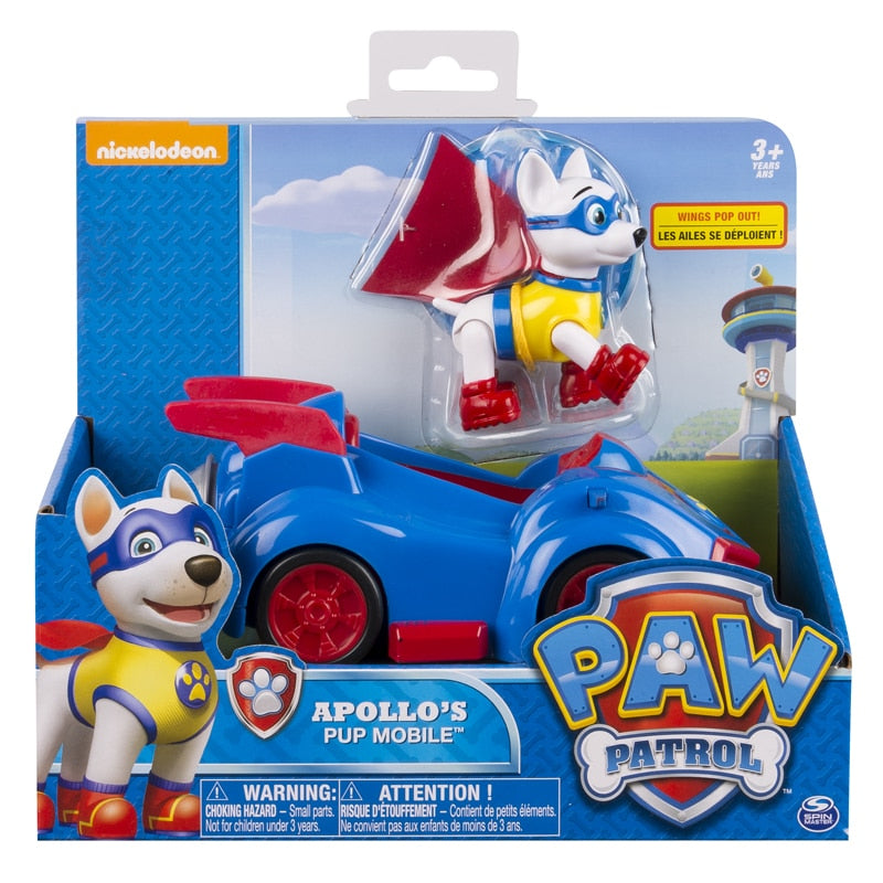 Paw Patrol Rescue Dog Puppy Set Toy Car Patrulla Canina Toys Action Figure Model Marshall Chase Rubble Vehicle Car Children Gift