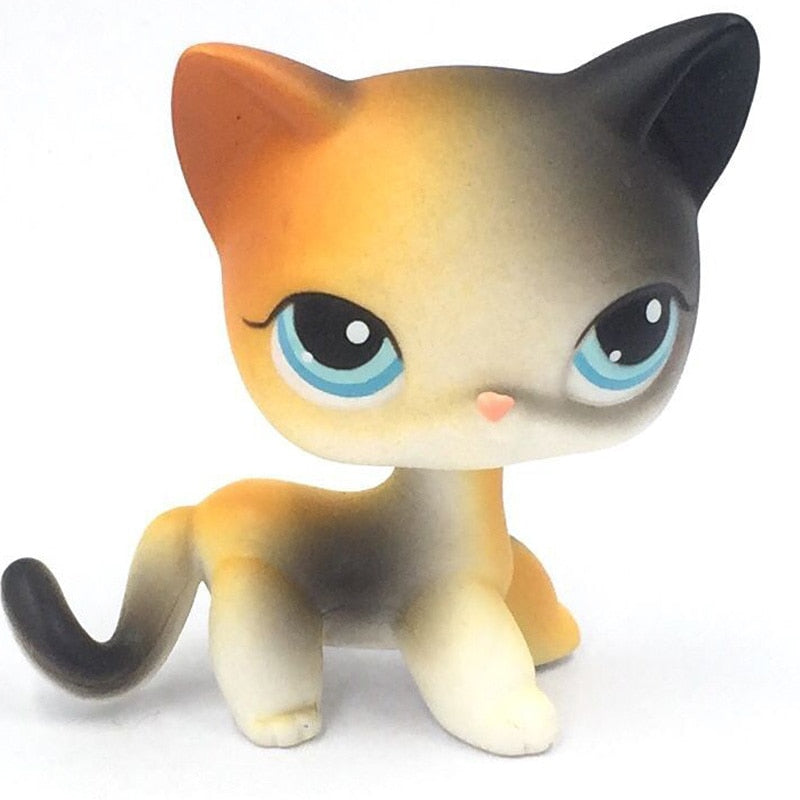 LPS CAT Rare Littlest pet shop Toys Stands Short Hair Kitten Dog Dachshund Collie Spaniel Great Dane Original Bobble head toys