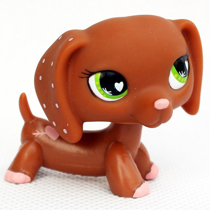 LPS CAT Rare Littlest pet shop Toys Stands Short Hair Kitten Dog Dachshund Collie Spaniel Great Dane Original Bobble head toys