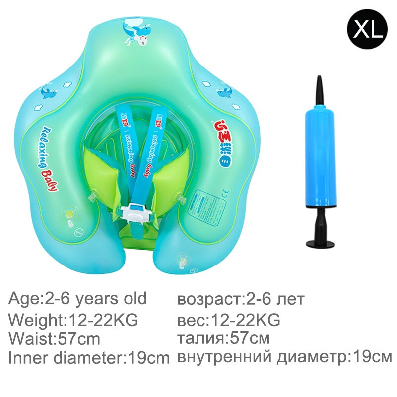 Kids Solid Inflatable Float Baby Swimming Ring Neck Infant Armpit Floating for Kids Floats Child Swim Seat Accessories Children