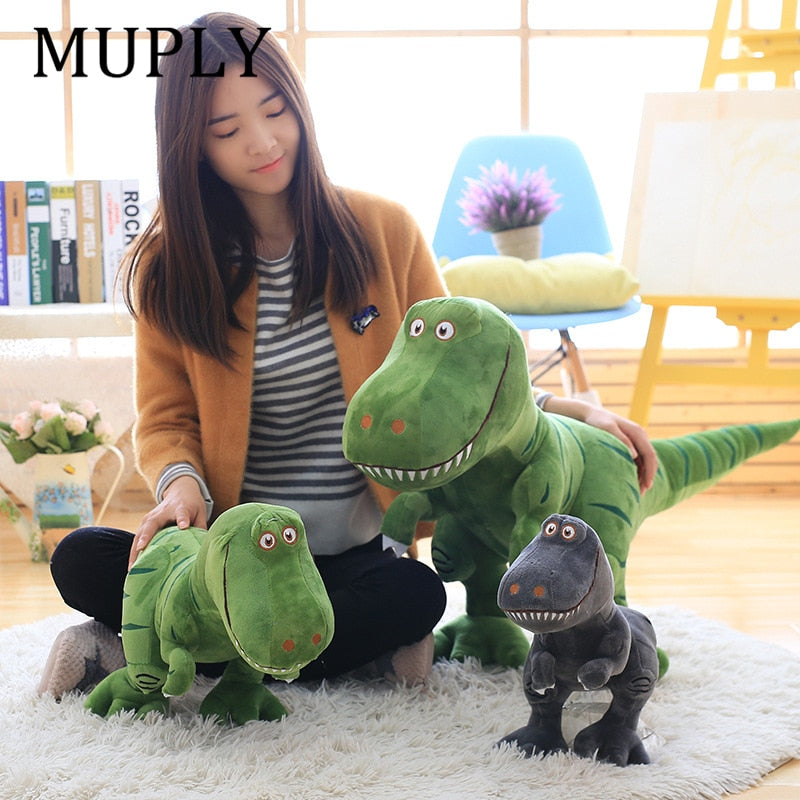 1pc 40-100cm New Dinosaur Plush Toys Muply Cartoon Tyrannosaurus Cute Stuffed Toy Dolls for Kids Children Boys Birthday Gift