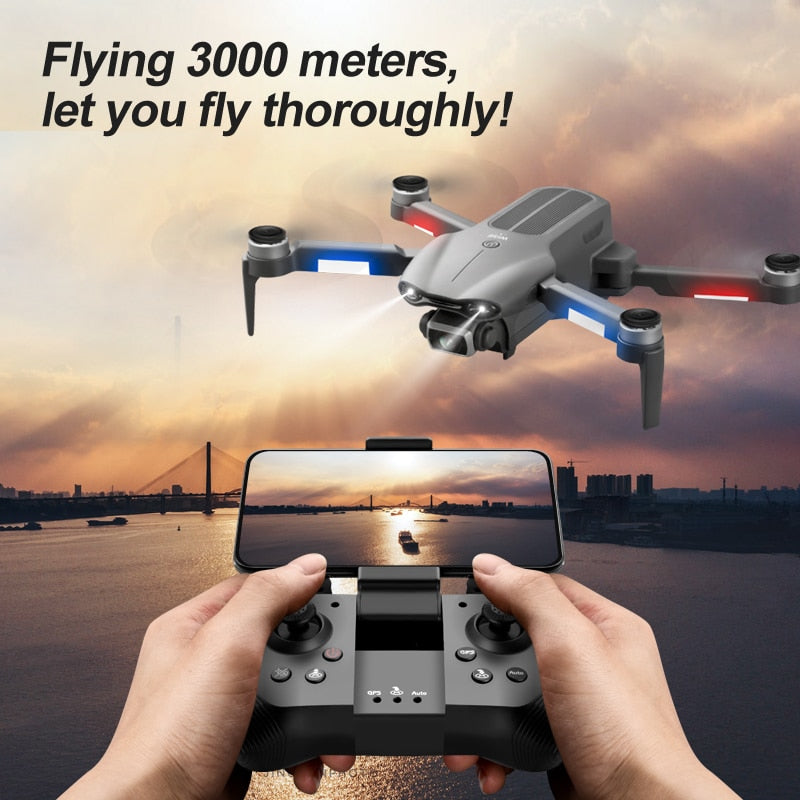 2022 NEW F9 GPS Drone 6K Dual HD Camera Professional Aerial Photography Brushless Motor Foldable Quadcopter RC Distance 2000M