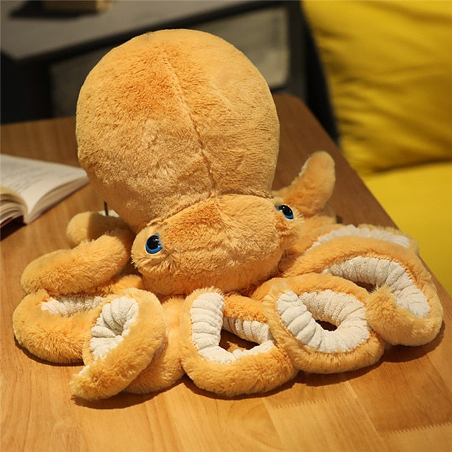 Simulation Octopus Plush Peluches Grandes Animal Crossing Toys Filled Stuffed Animals Pillow Home Decoration Juguetes Para Niños