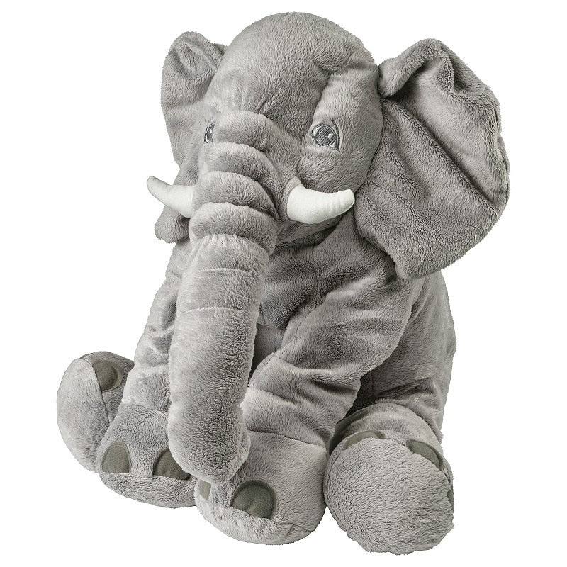 1pcs 40/60cm INS Elephant Soft Pillows Baby Sleeping Pillow Stuffed Elephant Comforter Plush Animal Cushion Best Gift For Kids