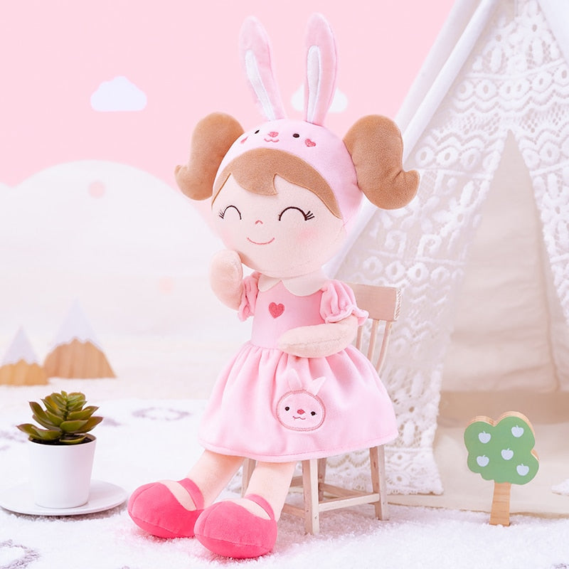 Gloveleya Stuffed Animal Dolls 2021 New Design Spring Girls Forest Animal Doll Soft Plush Toys Baby Girl&#39;s GIfts Kids Ragdoll