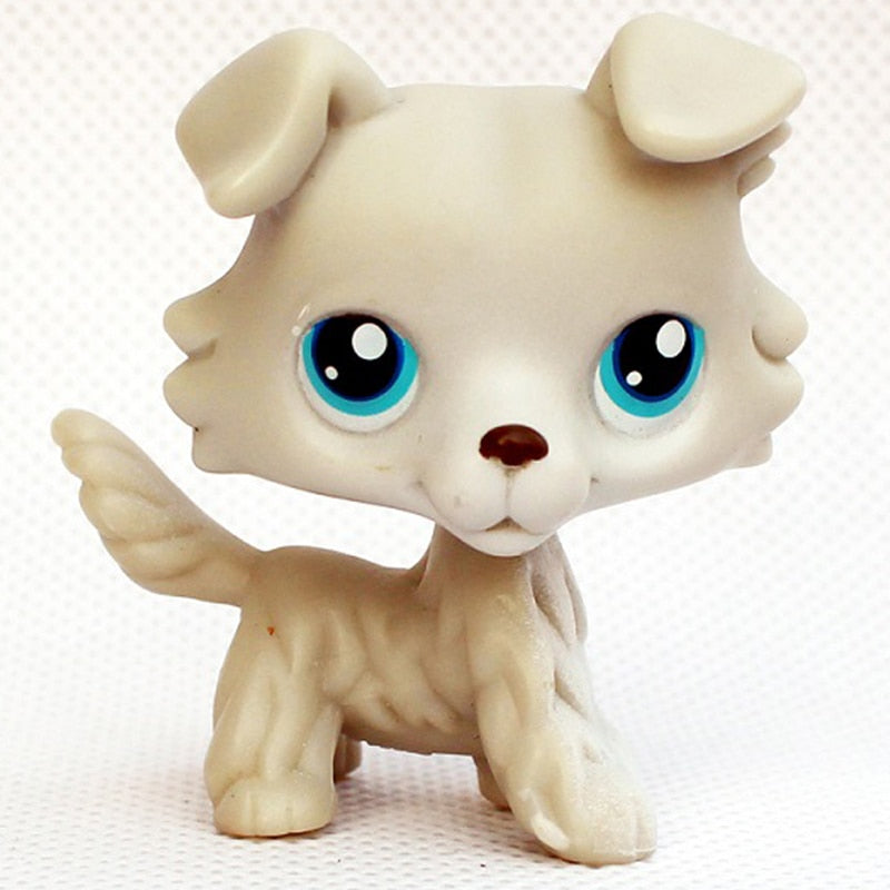 LPS CAT Rare Littlest pet shop Toys Stands Short Hair Kitten Dog Dachshund Collie Spaniel Great Dane Original Bobble head toys