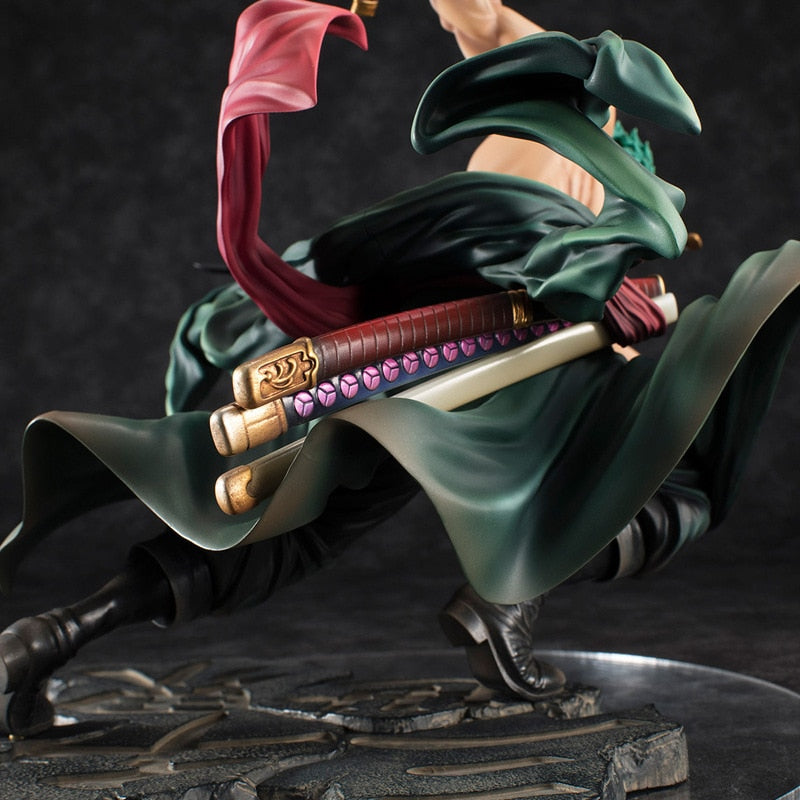 New 1PCS Anime One Piece 16CM PVC Fugure Models Roronoa Zoro Action Figure New world Roronoa Zoro Collectible Toys Kids Gifts