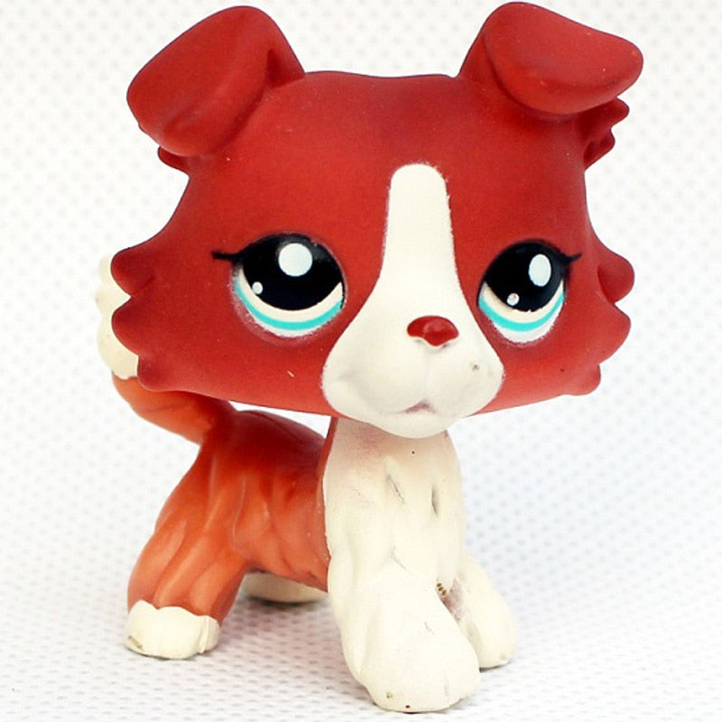 LPS CAT Rare Littlest pet shop Toys Stands Short Hair Kitten Dog Dachshund Collie Spaniel Great Dane Original Bobble head toys