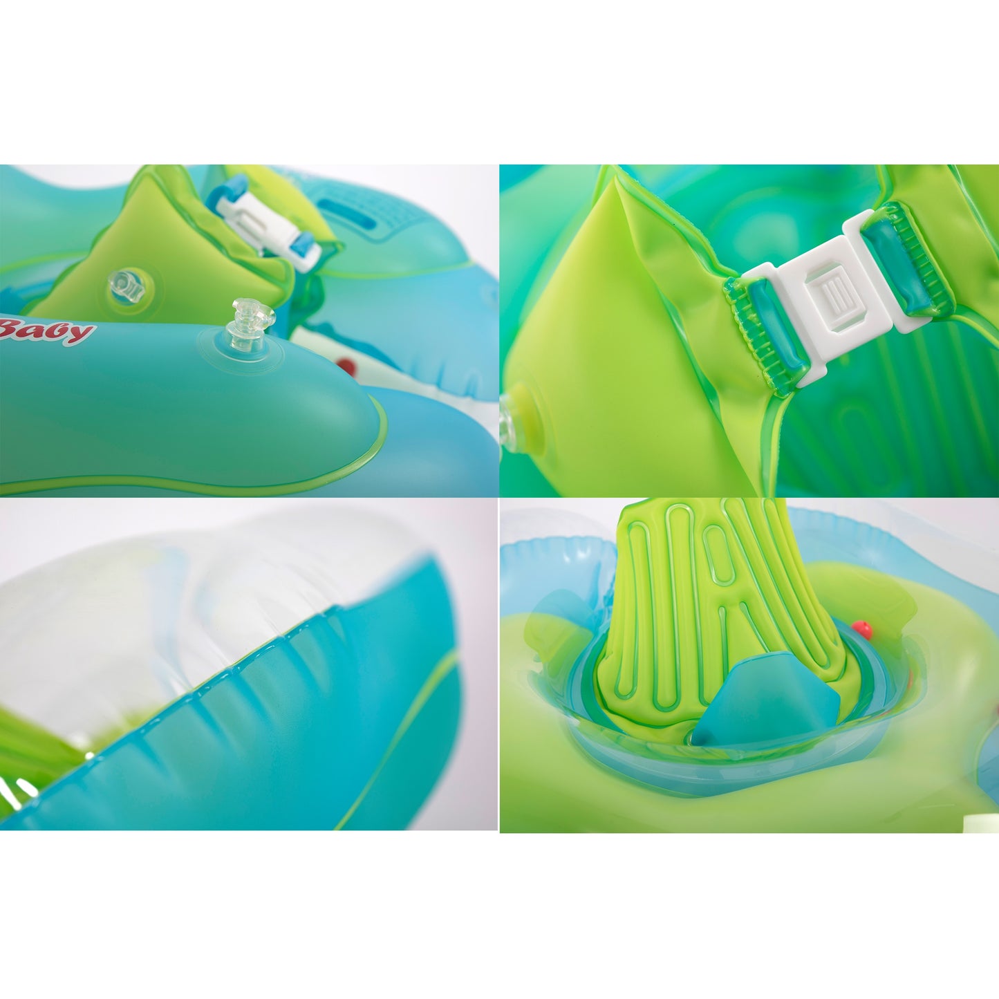 Kids Solid Inflatable Float Baby Swimming Ring Neck Infant Armpit Floating for Kids Floats Child Swim Seat Accessories Children