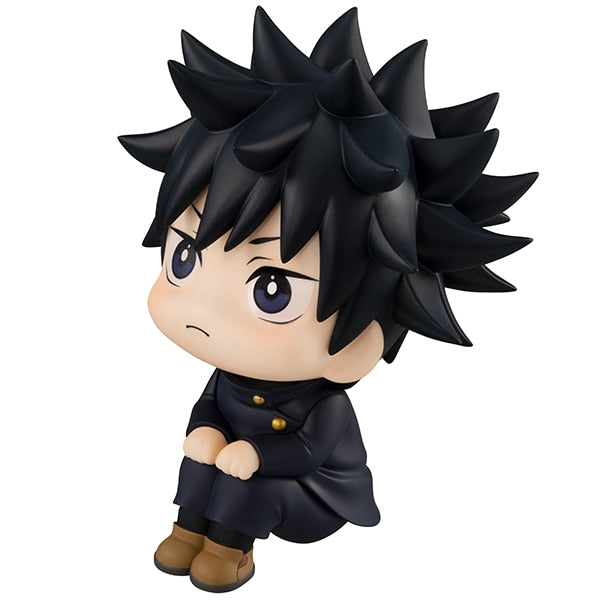 Anime Jujutsu Kaisen Figurine Cute Gojo Satoru Itadori Yuji Look Up PVC Anime Action Figure