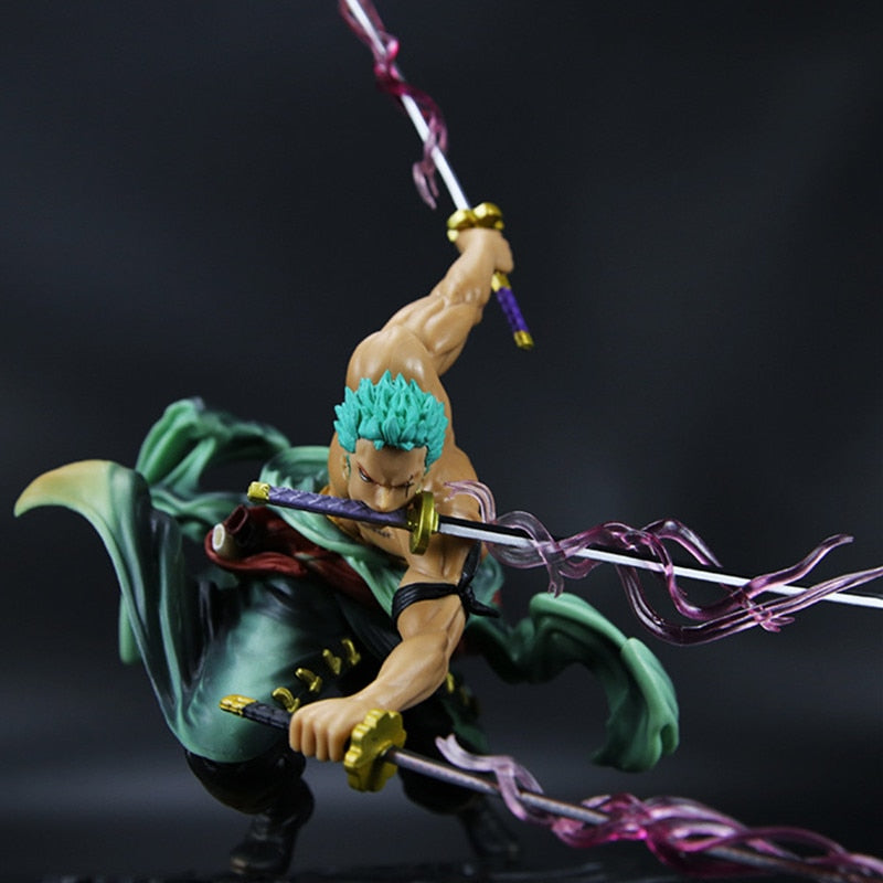 New 1PCS Anime One Piece 16CM PVC Fugure Models Roronoa Zoro Action Figure New world Roronoa Zoro Collectible Toys Kids Gifts