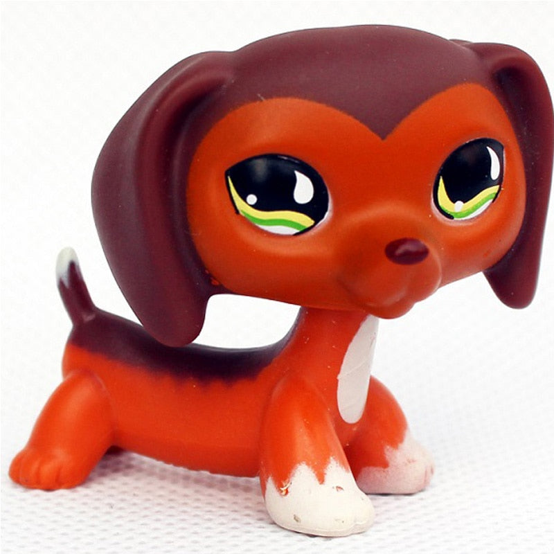 LPS CAT Rare Littlest pet shop Toys Stands Short Hair Kitten Dog Dachshund Collie Spaniel Great Dane Original Bobble head toys