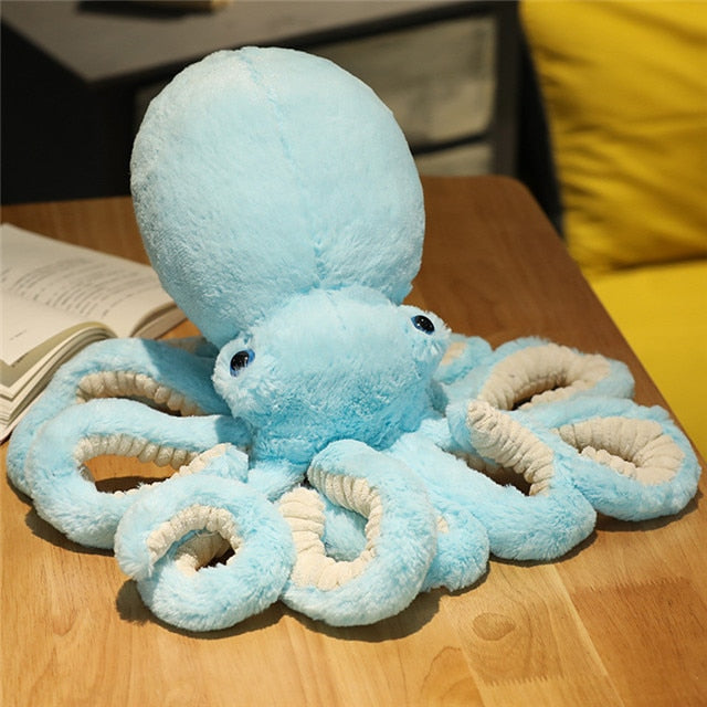 Simulation Octopus Plush Peluches Grandes Animal Crossing Toys Filled Stuffed Animals Pillow Home Decoration Juguetes Para Niños