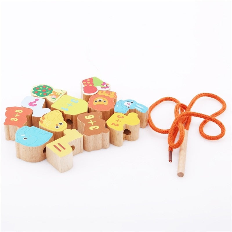 1Set Wooden Montessori Hundred Board Math 1 to 100 Consecutive Numbers Counting Toy Montessori Educational Wooden Toys for Child