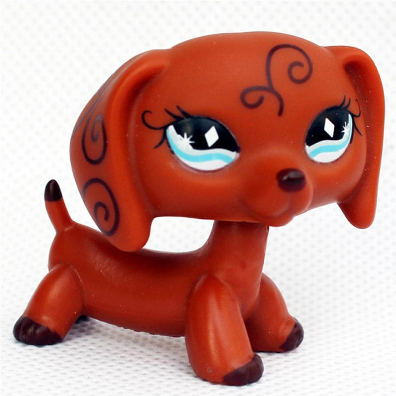 LPS CAT Rare Littlest pet shop Toys Stands Short Hair Kitten Dog Dachshund Collie Spaniel Great Dane Original Bobble head toys