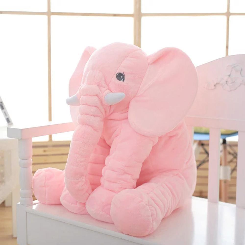 Lovely 40cm/60cm Infant Plush Elephant Soft Appease Elephant Playmate Calm Doll Baby Toy Elephant Pillow Plush Toys Stuffed Doll