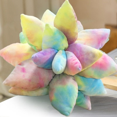 25/45cm Lifelike Succulent Plants Plush Stuffed Toys Soft Doll Creative Potted Flowers Pillow Chair Cushion for Girls Kids Gift