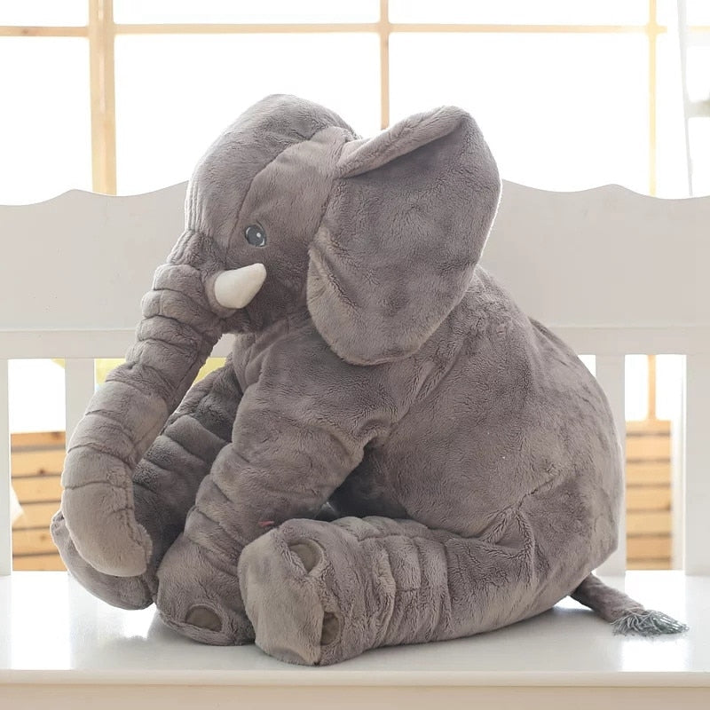 1pcs 40/60cm INS Elephant Soft Pillows Baby Sleeping Pillow Stuffed Elephant Comforter Plush Animal Cushion Best Gift For Kids