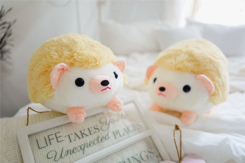 New Arrival  Cute Cartoon Plush Hedgehog Dolls Soft Cotton Stuffed kawaii Hedgehog Plush baby Toys Birthday Gifts for Kids