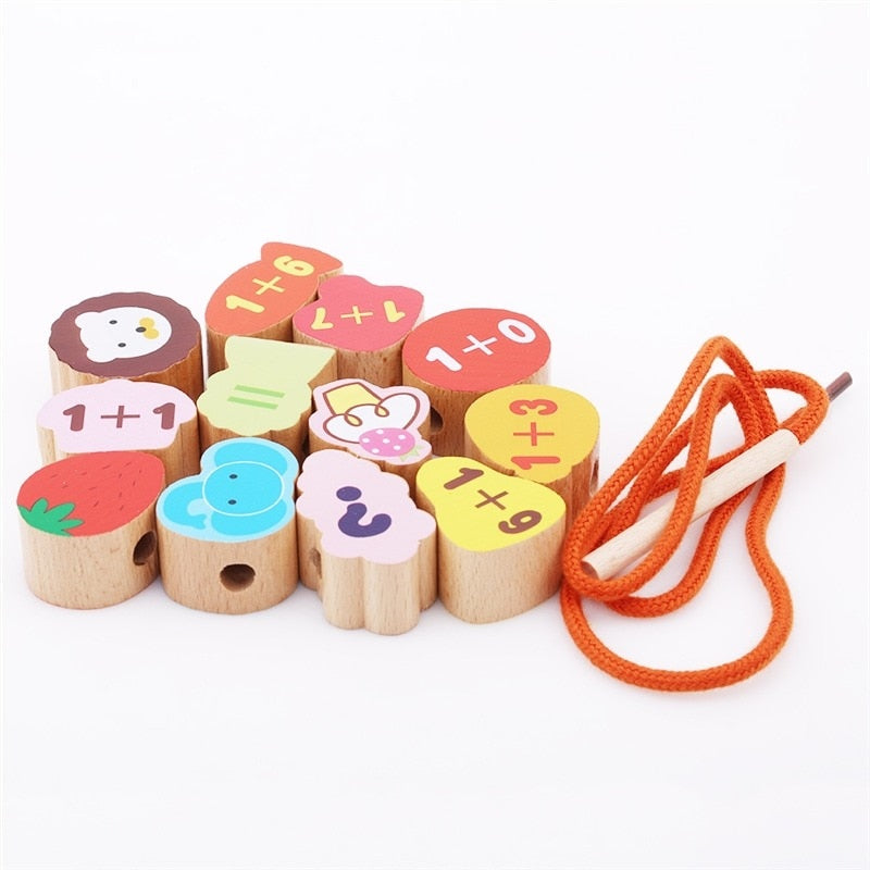 1Set Wooden Montessori Hundred Board Math 1 to 100 Consecutive Numbers Counting Toy Montessori Educational Wooden Toys for Child