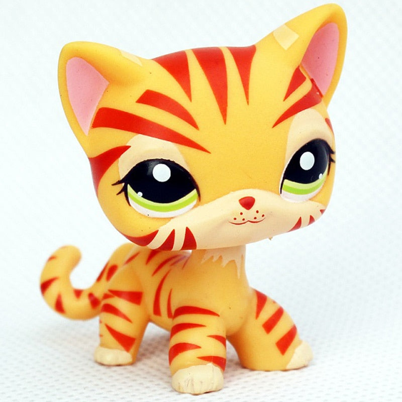 LPS CAT Rare Littlest pet shop Toys Stands Short Hair Kitten Dog Dachshund Collie Spaniel Great Dane Original Bobble head toys