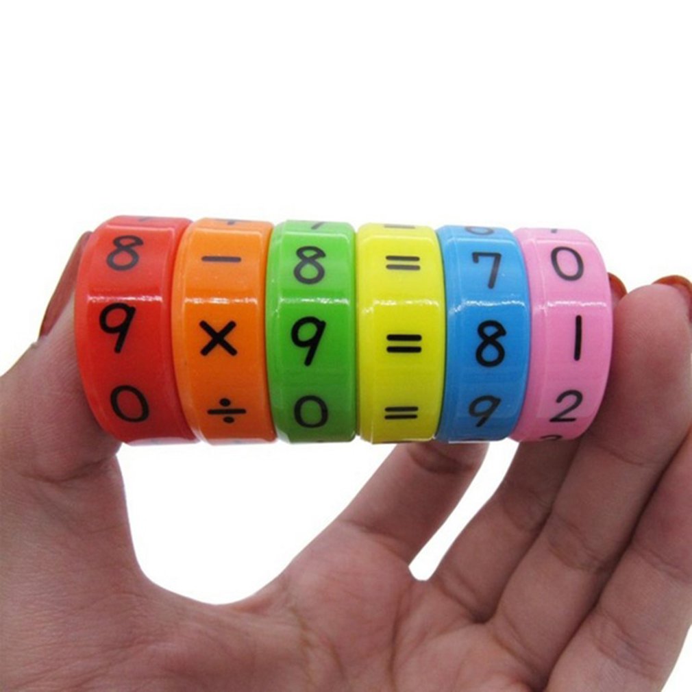 Children Magnetic Mathematics Digital Learning Educational Toys Magic Intelligence Arithmetic Maths Puzzle Cube For Kids Gift