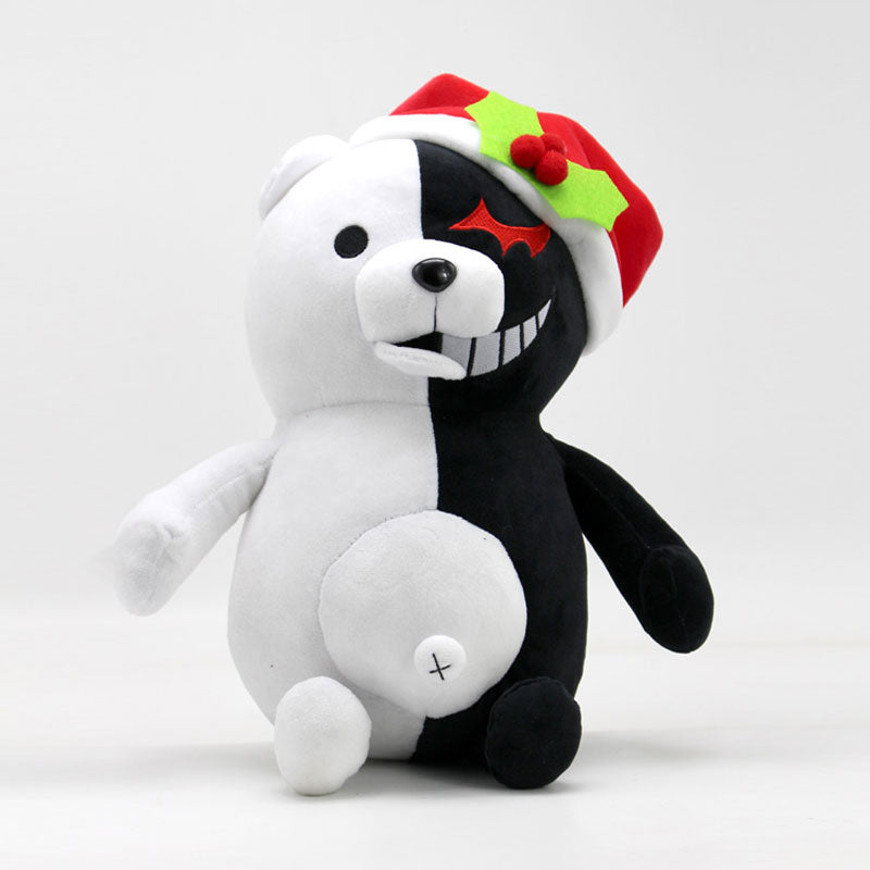 Dangan Ronpa Super Danganronpa 2 Monokuma Black &amp; White Bear Plush Toy Soft Stuffed Animal Dolls Birthday Gift for Children Kids