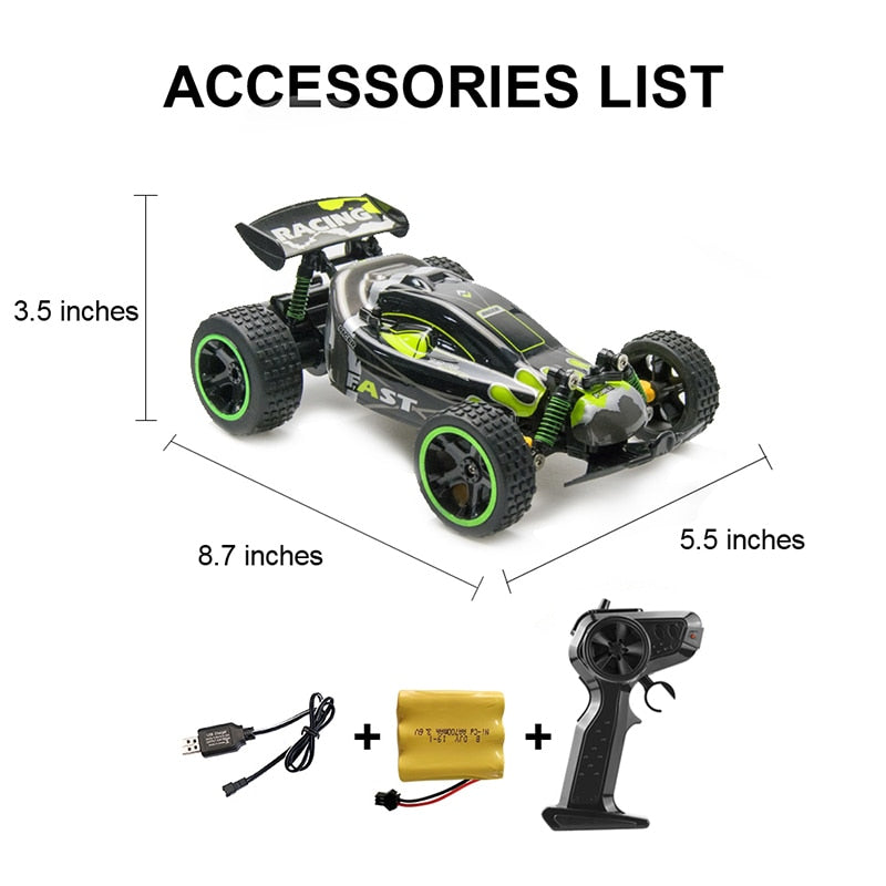 Sinovan RC Car 20km/h High Speed Car Radio Controled Machine 1:18 Remote Control Car Toys For Children Kids Gifts RC Drift