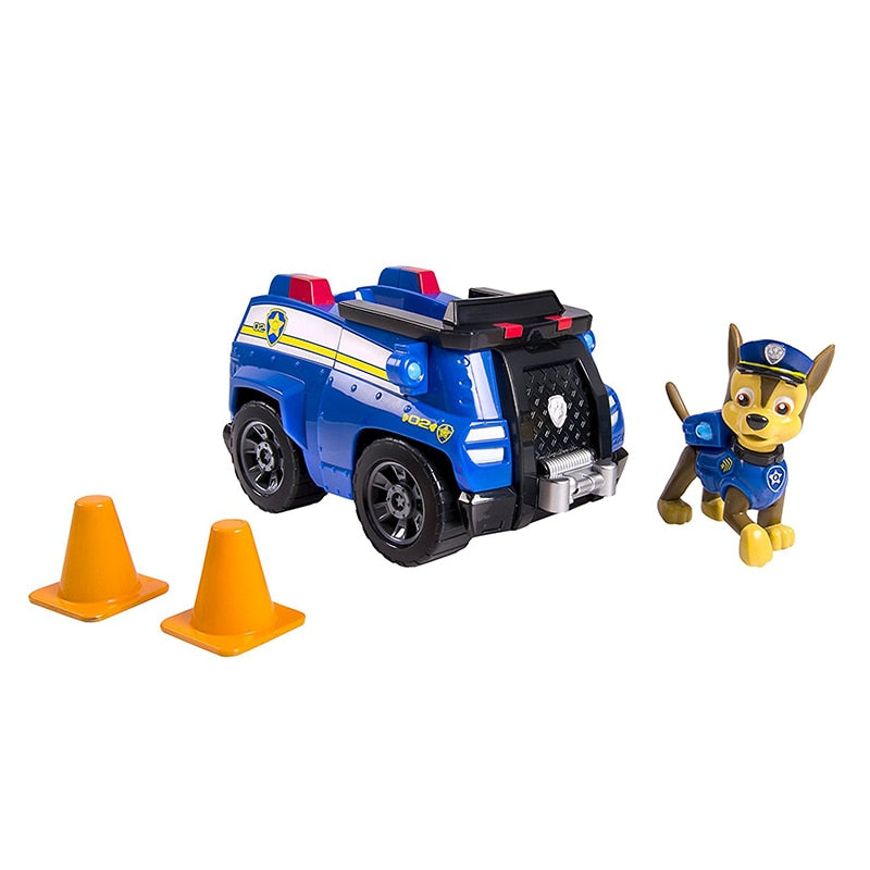 Paw Patrol Rescue Dog Puppy Set Toy Car Patrulla Canina Toys Action Figure Model Marshall Chase Rubble Vehicle Car Children Gift