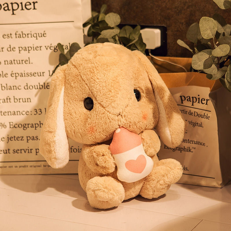 43cm Cute Stuffed Rabbit Plush Toy Soft Toys cushion Bunny Kid Pillow Doll Birthday Gifts for Children Baby Accompany Sleep Toy