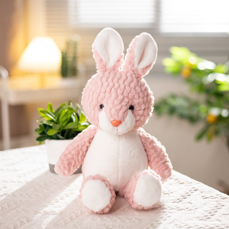 Super Soft Long legs baby appease toy Pink Bunny Grey Teddy Bear Dog elephant unicorn Stuffed Animals doll toys for Children