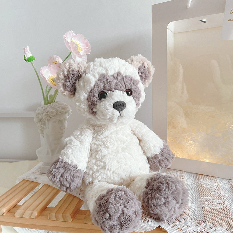 Super Soft Long legs baby appease toy Pink Bunny Grey Teddy Bear Dog elephant unicorn Stuffed Animals doll toys for Children