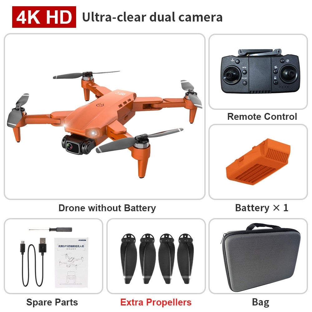 Drone L900 Pro SE MAX 4K Professional HD Camera 5G GPS Visual Obstacle Avoidance Brushless Motor Quadcopter RC Helicopter Toys