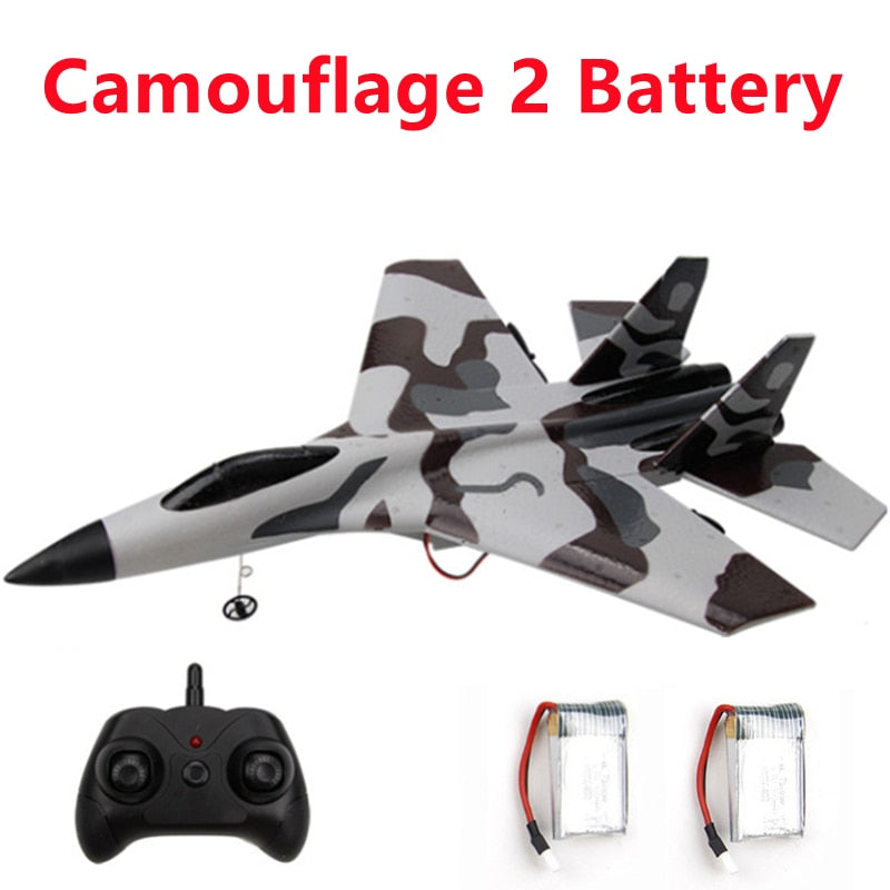 FX-620 SU-35 RC Remote Control Airplane 2.4G Remote Control Fighter Hobby Plane Glider Airplane EPP Foam Toys RC Plane Kids Gift