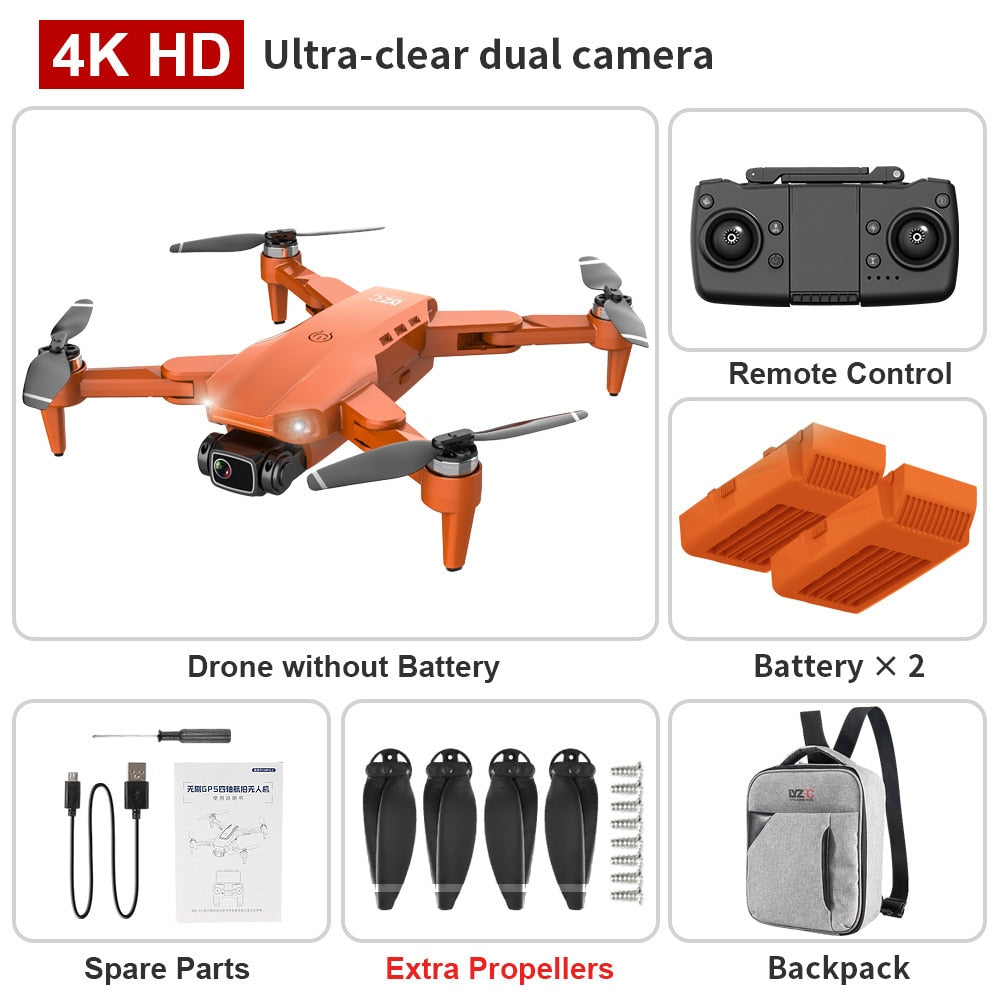 Drone L900 Pro SE MAX 4K Professional HD Camera 5G GPS Visual Obstacle Avoidance Brushless Motor Quadcopter RC Helicopter Toys