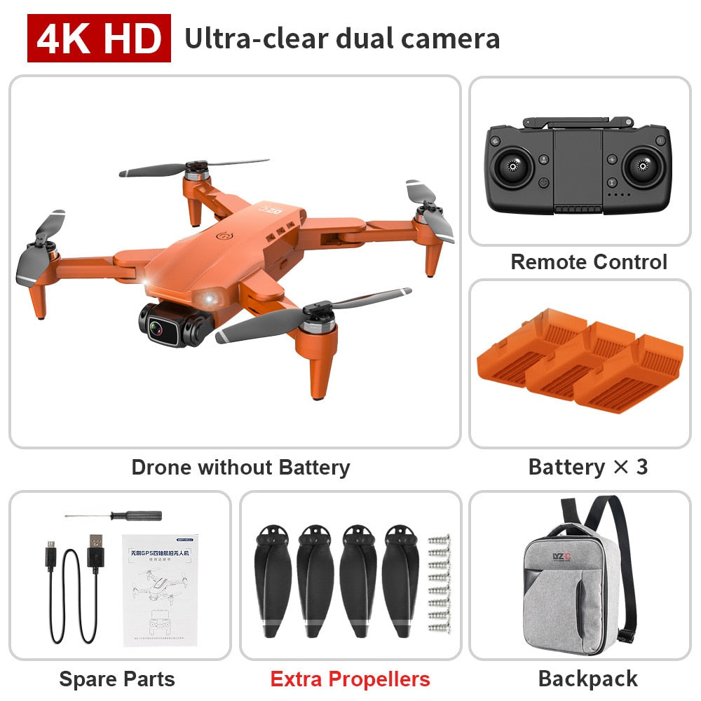 Drone L900 Pro SE MAX 4K Professional HD Camera 5G GPS Visual Obstacle Avoidance Brushless Motor Quadcopter RC Helicopter Toys