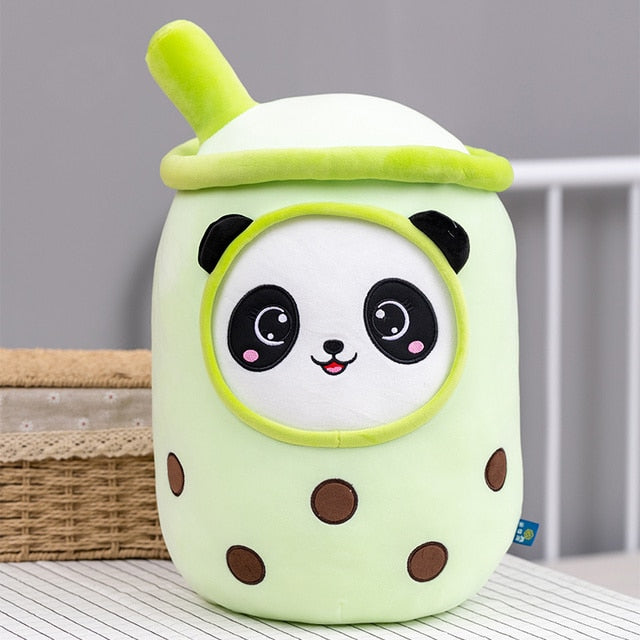 25/70cm Real-Life Bubble Tea Cup Plush Toy Pillow Stuffed Food Soft Doll Milk Tea Cup Pillow Cushion Kids Toys Birthday Gift