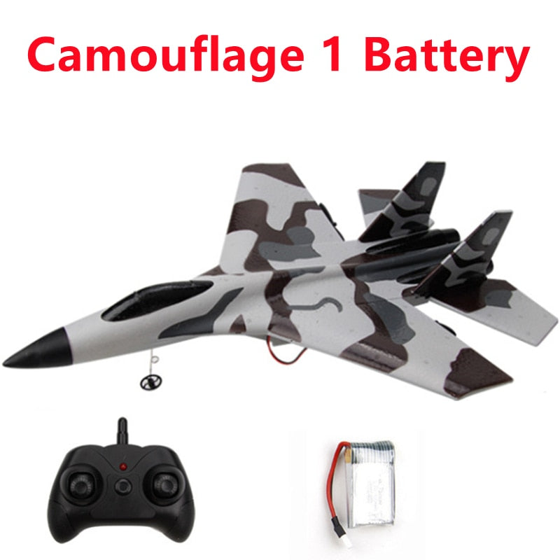 FX-620 SU-35 RC Remote Control Airplane 2.4G Remote Control Fighter Hobby Plane Glider Airplane EPP Foam Toys RC Plane Kids Gift